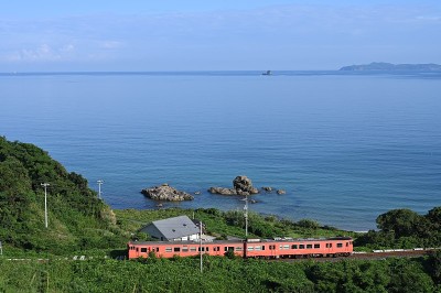 夏天的Kanmon桥