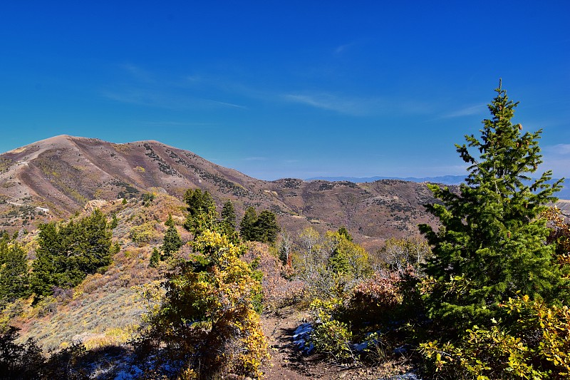 落基山瓦萨奇前峰，从巴特菲尔德峡谷奥克尔山脉的里约热内卢Tinto Bingham铜矿，大盐湖山谷的