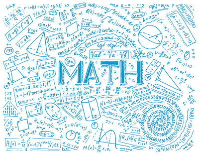 科学公式和计算的物理和数学白板。代数和几何课。教育和科学。手工雕刻的老素描和复古风格