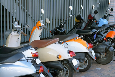 摩托车停车