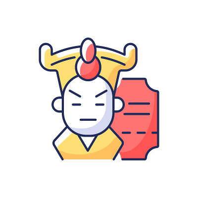 京剧RGB颜色图标