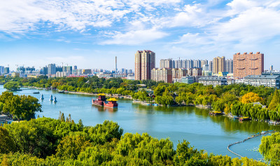 中国济南大明湖风景区