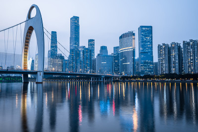 广州城市夜景