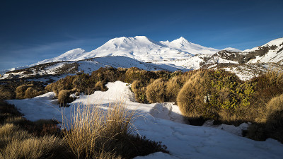 Ruapehu山，新西兰