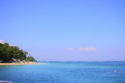 写信海滩