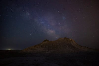 泥火山上的银河