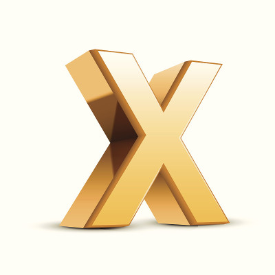 3d金字母X