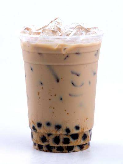 带泡奶茶