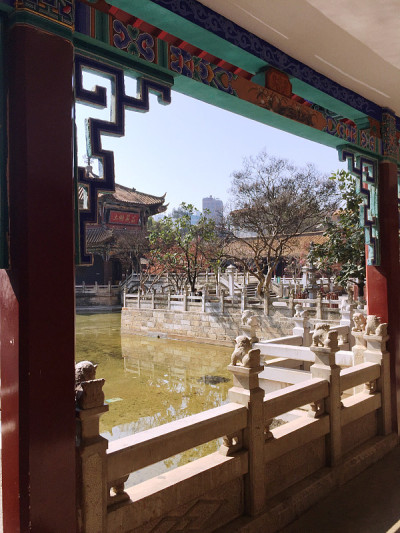 佛寺细节(中国云南昆明)