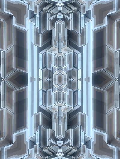 抽象3d渲染艺术背景。几何插图现代艺术图案