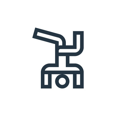 嘻哈矢量图标。嘻哈可编辑的笔触。嘻哈线性符号用于web和移动应用程序，印刷媒体。细线说明。矢量孤立轮