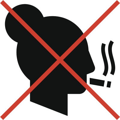禁止吸烟女性偶像