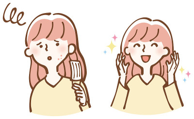 痤疮美容皮肤女性设定