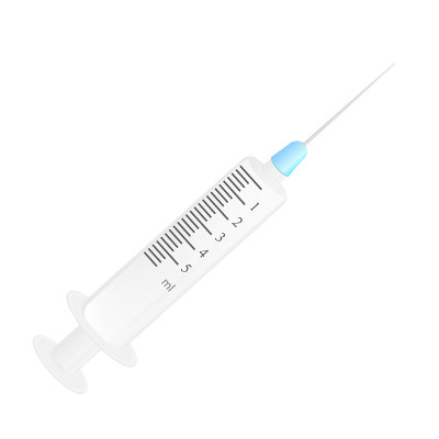 一个真实的隔离注射器