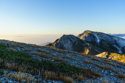 四郎马山清晨的景色