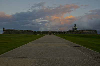 Castillo San Felipe del Morro 'El Morro' 在圣胡安波多黎各