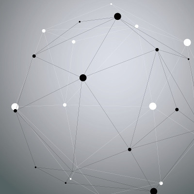 当代科技黑白建筑造型