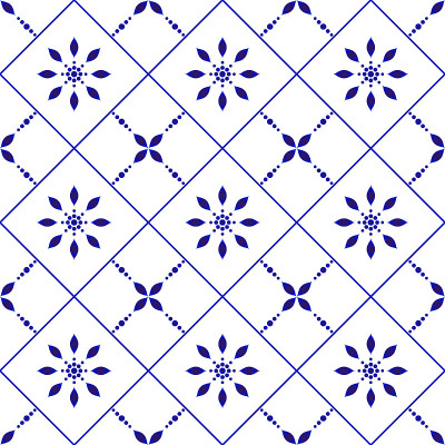 cute tile pattern