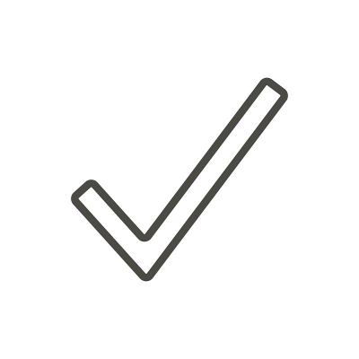 检查图标矢量。线做的象征。