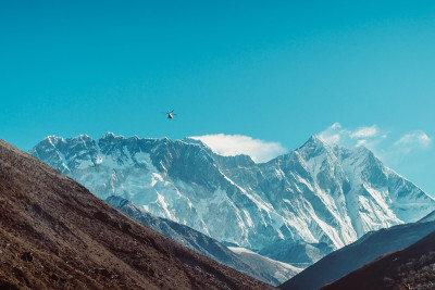 喜马拉雅山脉的风景