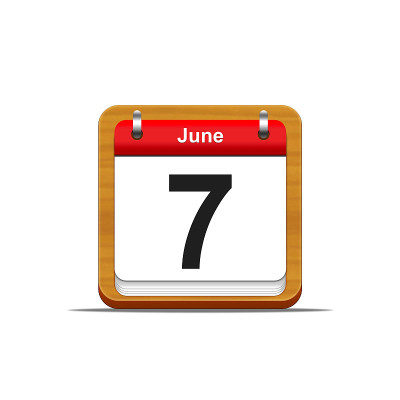 6月7日。