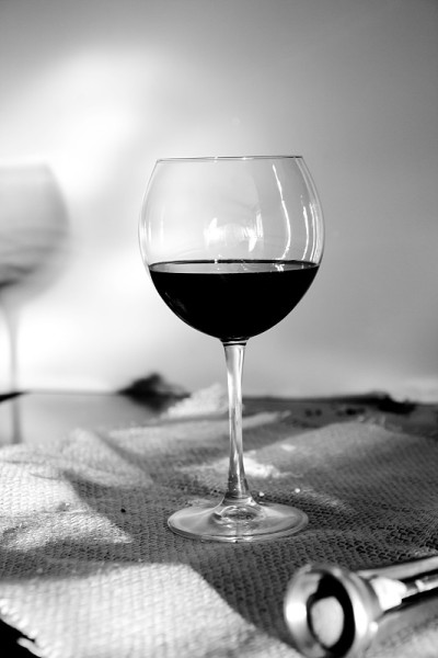一杯红酒