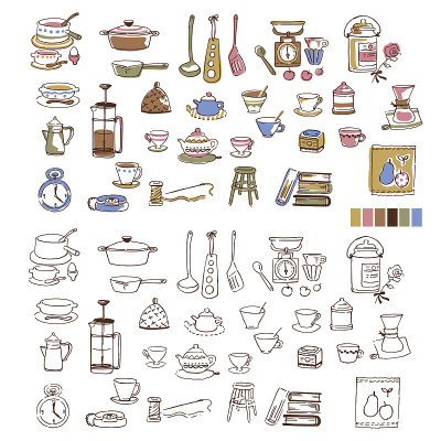 餐具插图