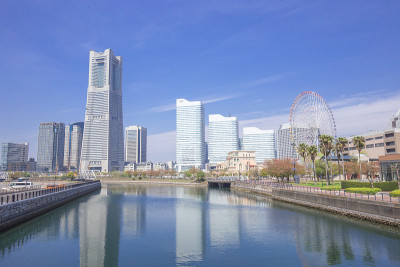 横滨港区未来街，地标大厦周围