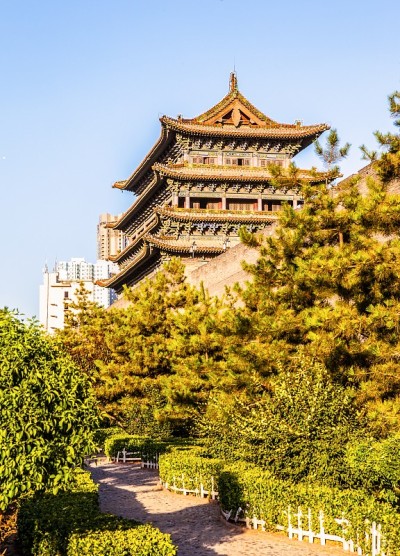 太原市标志性建筑——小北门