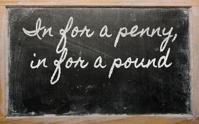 表达方式- In for a penny pound