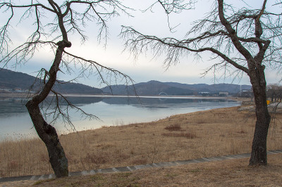 韩国庆州博门湖