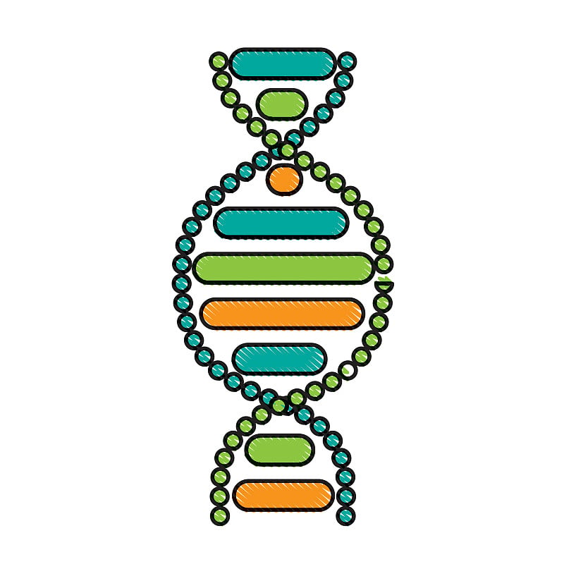 DNA分子分离图标