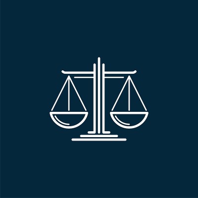 尺度的正义标志模板插图设计。向量EPS 10。