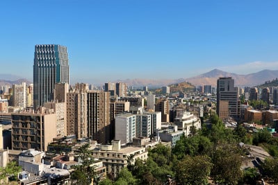智利圣地亚哥全景
