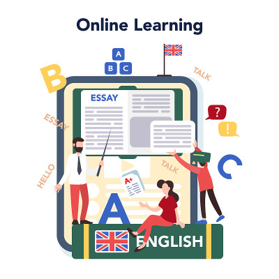 英语课程在线服务或平台。学习外语