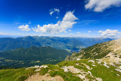 山全景,意大利