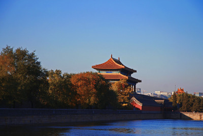 中国北京紫禁城的庙宇