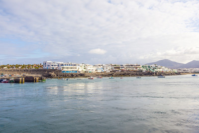 普拉亚布兰卡海滨大道的风景