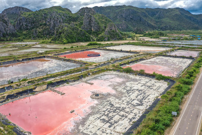 泰国prayuap Khiri Khan的Khao Daeng视点红山
