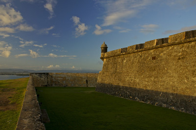 Castillo San Felipe del Morro 'El Morro' 在圣胡安波多黎各