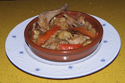 兔肉粥。