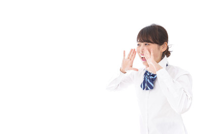 女孩的高中学生