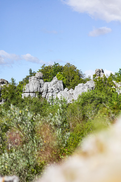 塞文山(Occitanie，法国)山脚下索维(Sauve)的Mer des Rochers酒店
