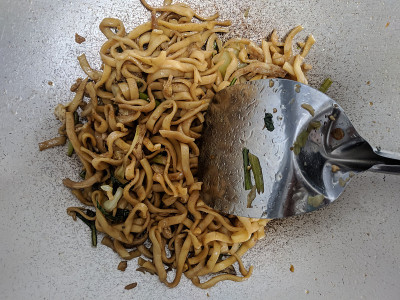 美味的炒面