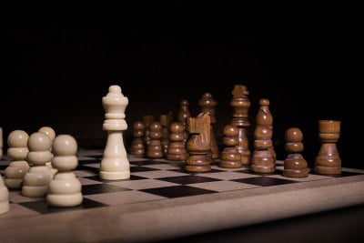 棋盘上的象棋