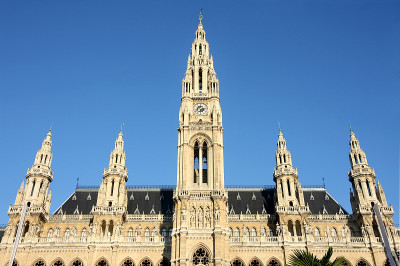 奥地利维也纳的Rathaus