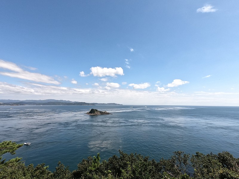 鸣人海峡的海景