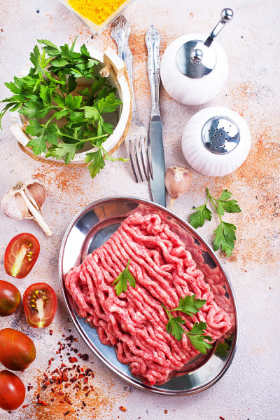 切碎的肉