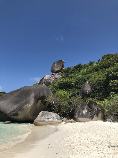 泰国，斯米兰群岛，东南亚美丽的大海和海滩