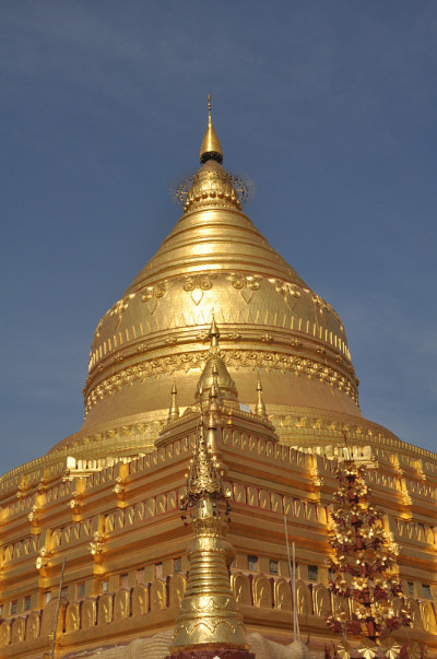 Shwezigon宝塔，图表，缅甸